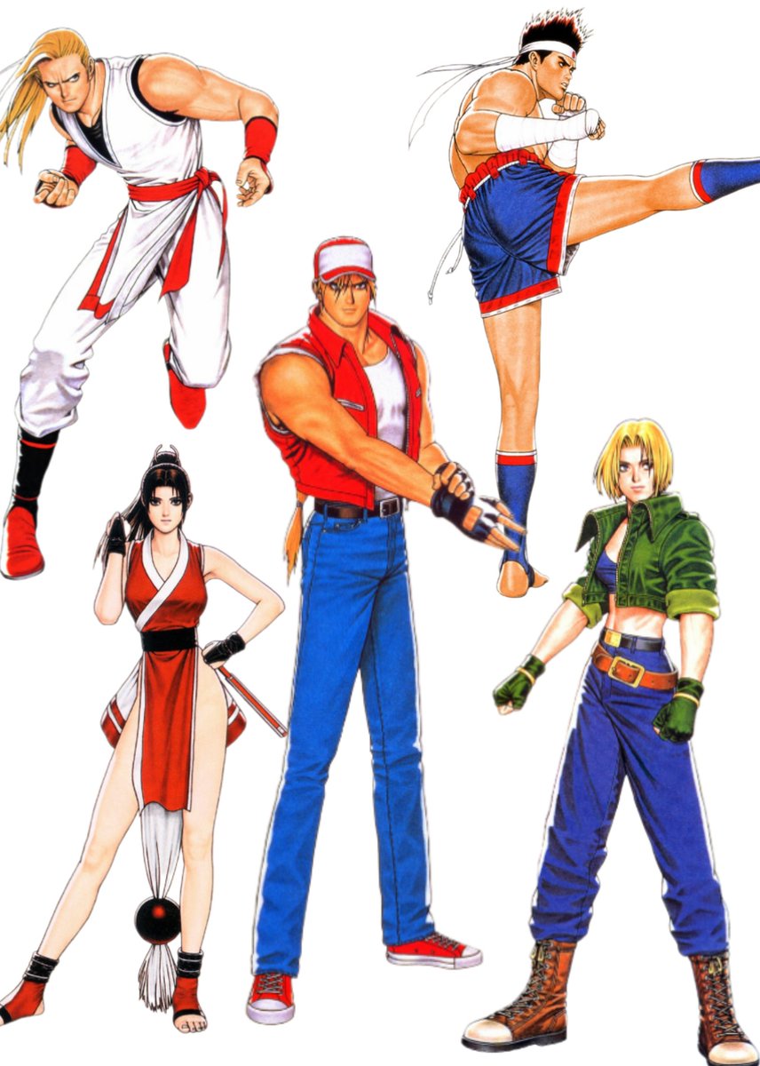 kargizta00KOF's tweet photo. #FatalFury #COTW 
TEAM FATAL FURY COMPLETE 🐺⭐ https://t.co/JrxGEk4FAF
