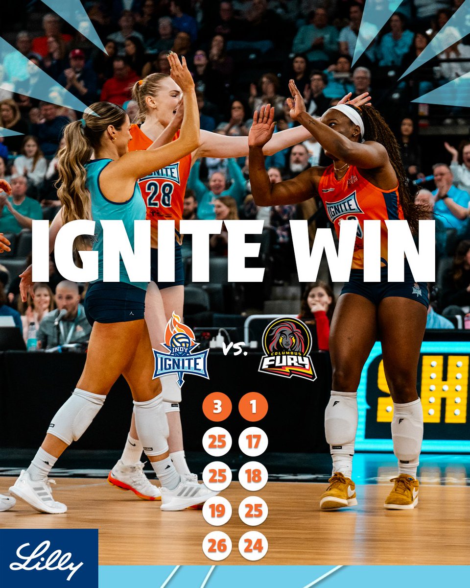 Indy Ignite Pro Volleyball tweet media