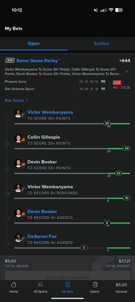 InDebtBet tweet media