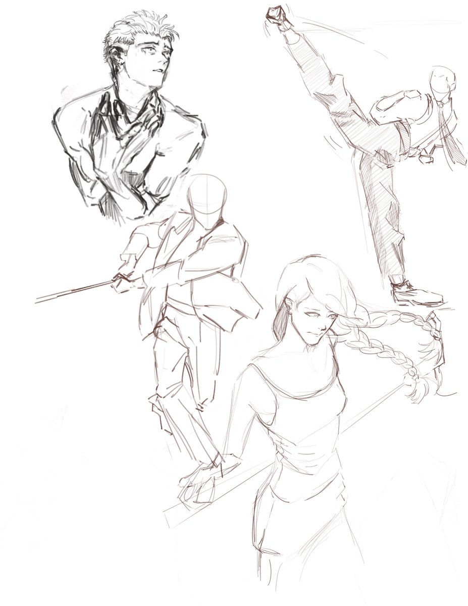 ranra_ran's tweet photo. Practice 

#sketch #digitalart #drawing https://t.co/LGThNO32Br
