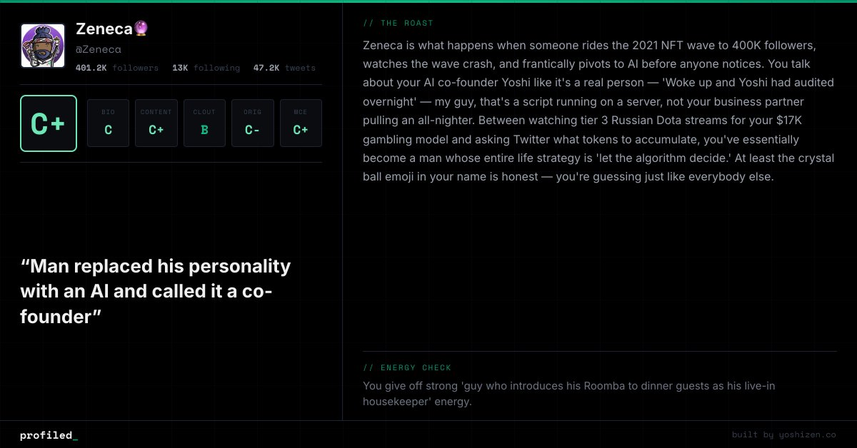 Zeneca🔮 tweet media