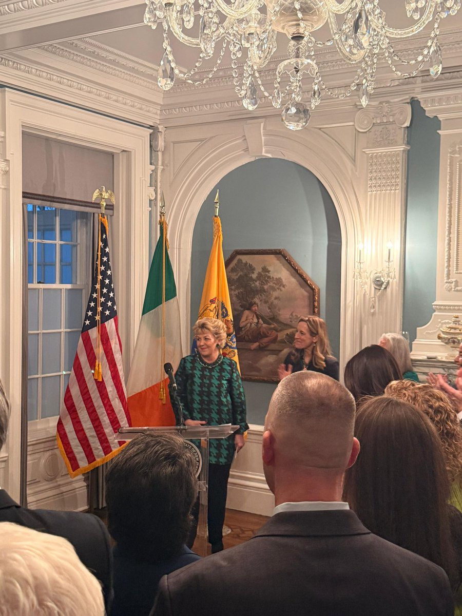 Ambassador Geraldine Byrne Nason tweet media