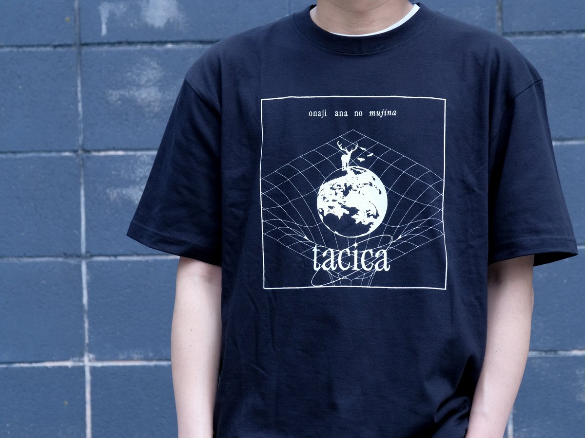 tacica_official's tweet photo. 📡"集う鹿","同じ穴の貉"オフィシャルグッズ発表📡

🦌集う鹿＊FC限定
https://t.co/Y4qZfgXgEp
[先行販売]14:00~

🌏同じ穴の貉
https://t.co/xcaRbDd9Tt
[先行販売]14:00~
🎫https://t.co/lCLVmJYzqB
チケット残り僅かです。

会場で売り切れ次第販売終了となります。

#tacica #集う鹿 #同じ穴の貉 https://t.co/m2HTBD8WGj