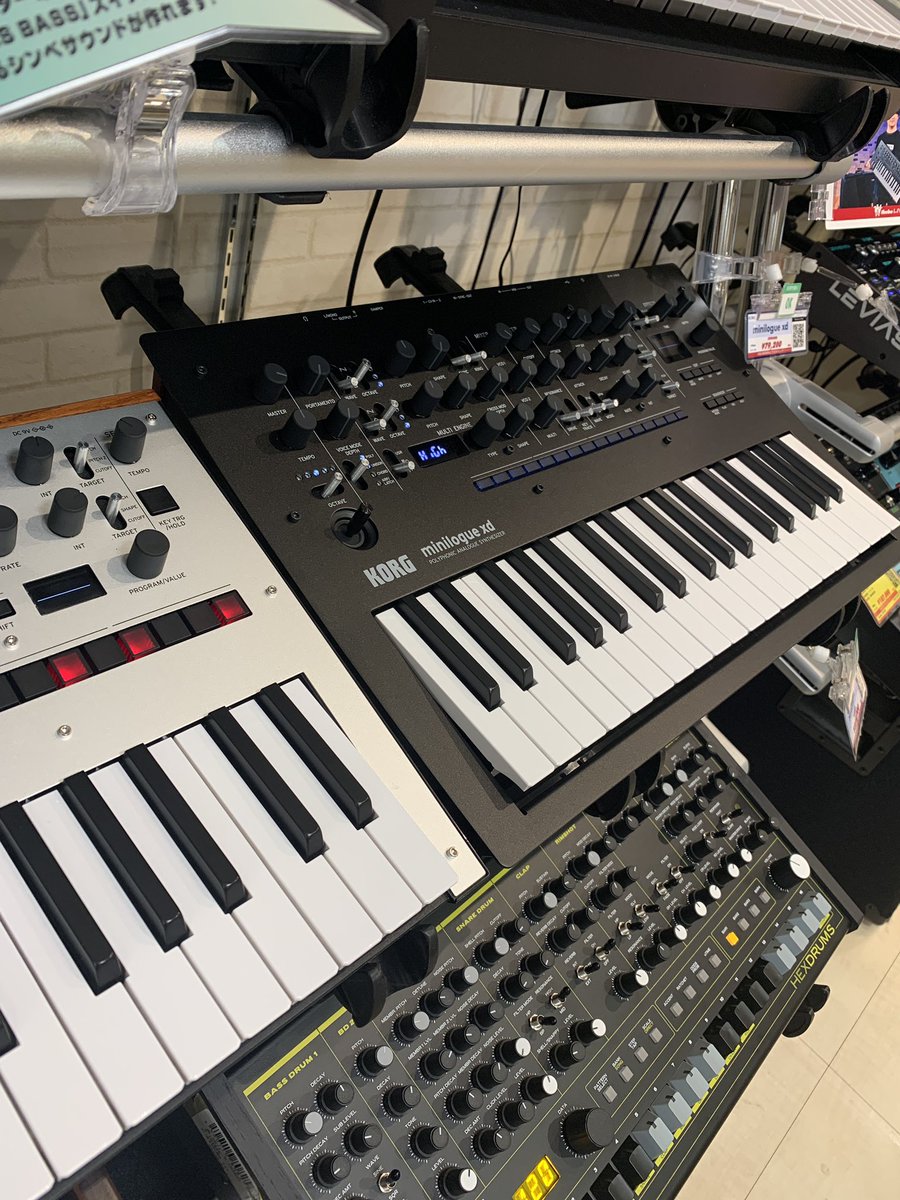 池部楽器店 鍵盤堂　渋谷シンセサイザー アコーディオン オルガン ステージピアノ tweet media