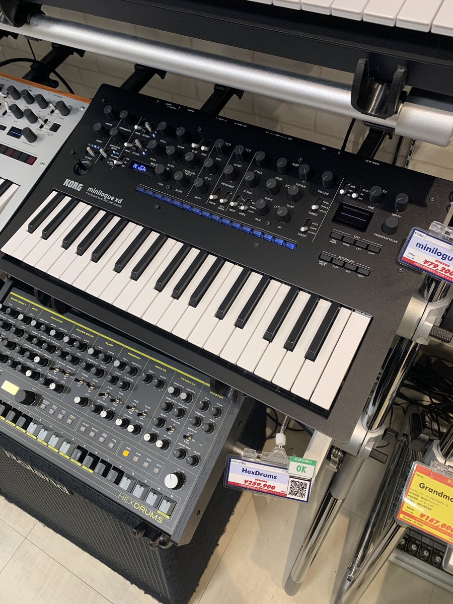 池部楽器店 鍵盤堂　渋谷シンセサイザー アコーディオン オルガン ステージピアノ tweet media