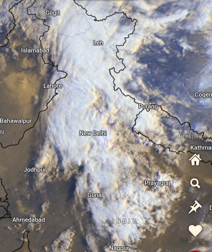 Weatherman Navdeep Dahiya tweet media