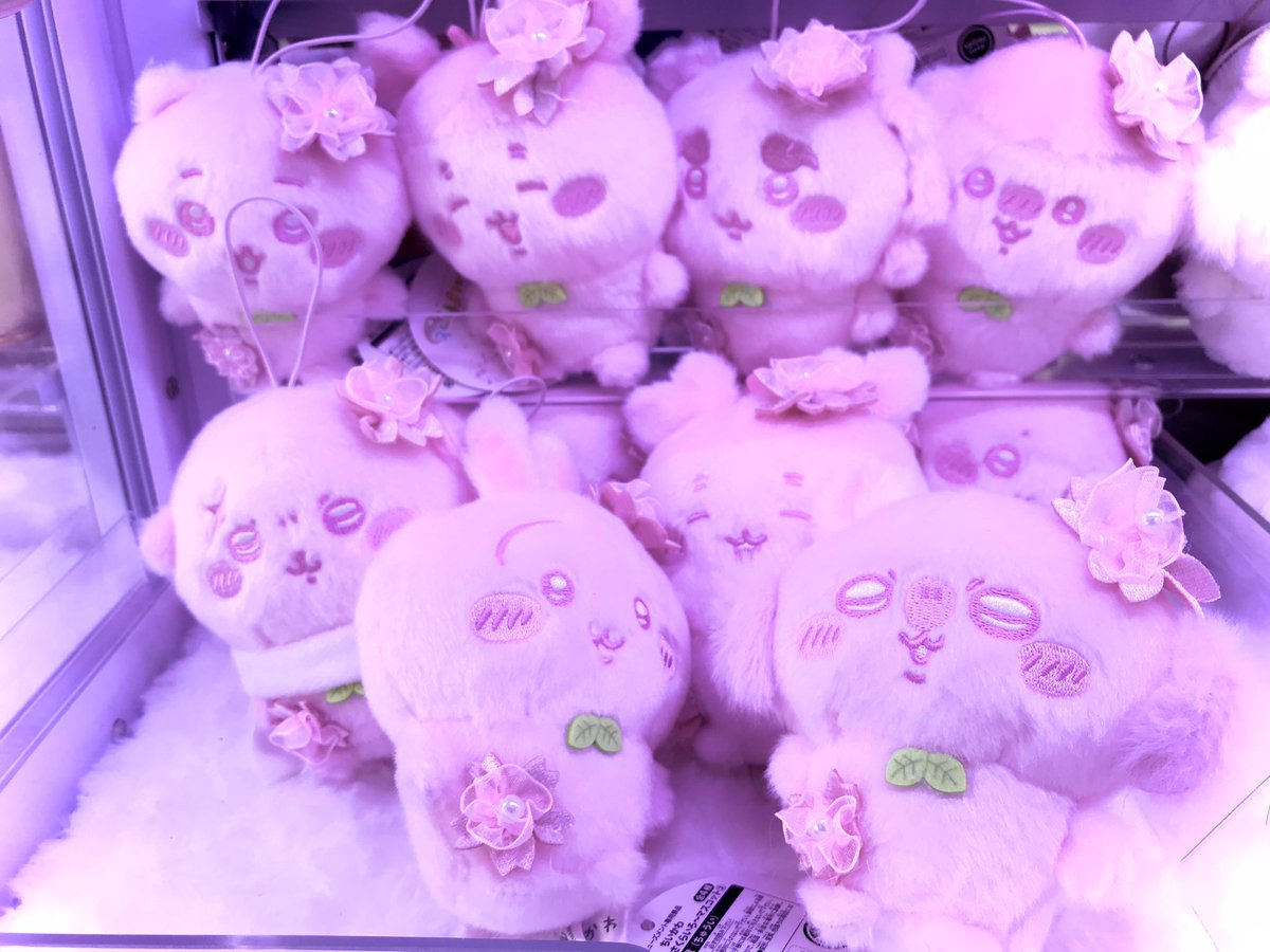 🌟新景品入荷のお知らせ🌟 ちいかわ ぬいぱれっと～さくらいろ