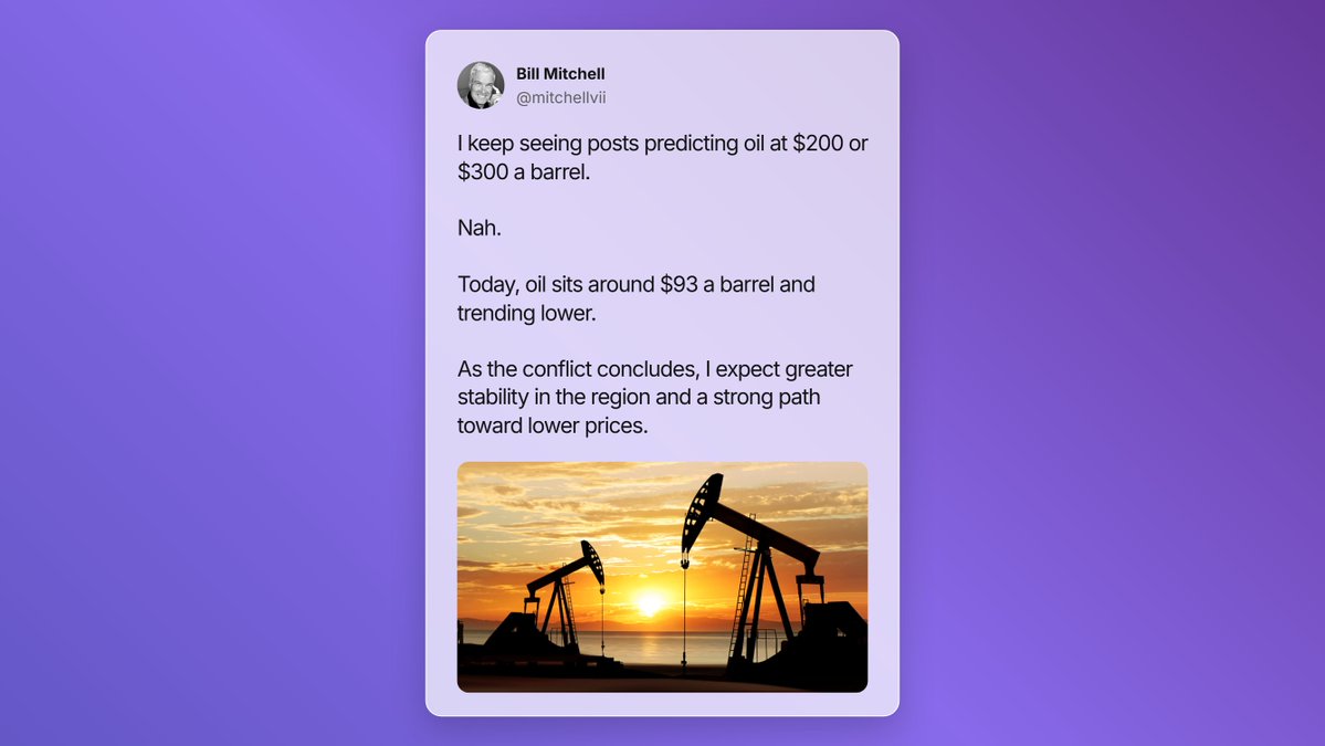 Bill Mitchell tweet media