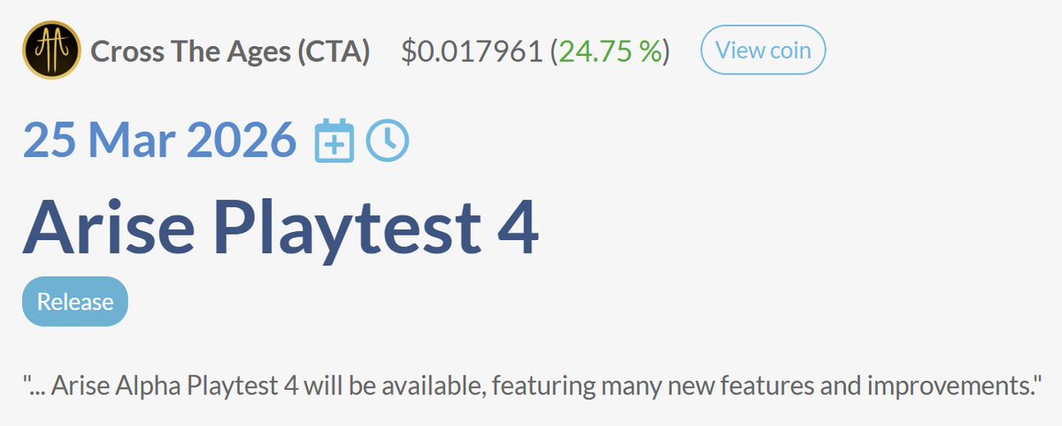 CoinMarketCal tweet media