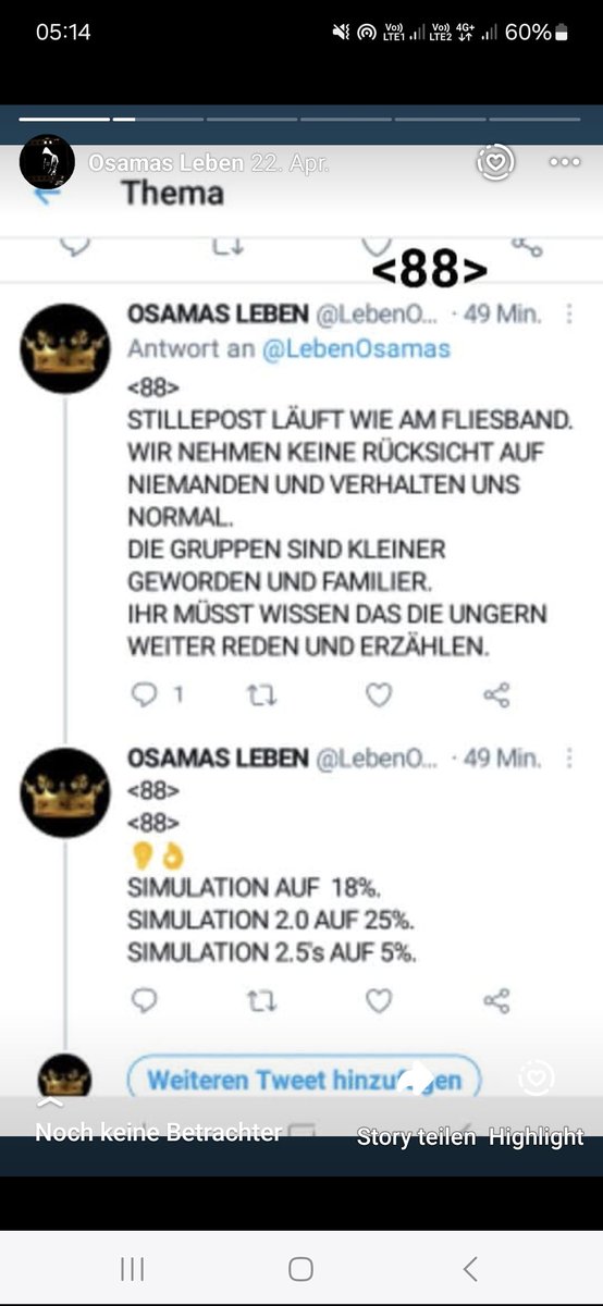 LebenOsamas's tweet photo. <88>
👂👌
SİMULATION AUF 0%.
SİMULATION2.0 AUF0%.
SİMULATION2,5S AUF 0%. https://t.co/VOfYB62XKQ