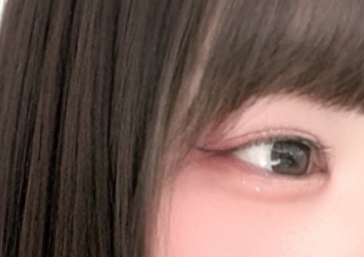 今日二重幅の調子がとても良い 🎀