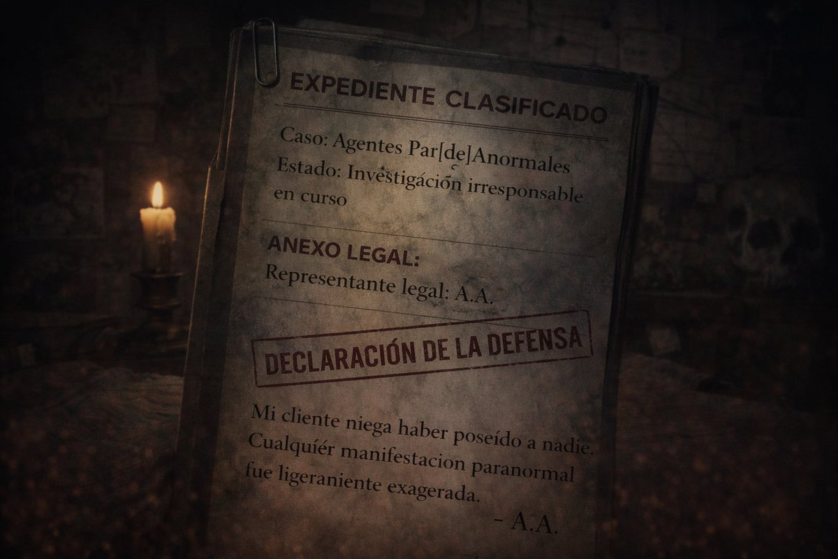 AgentesParDeAnormales tweet media