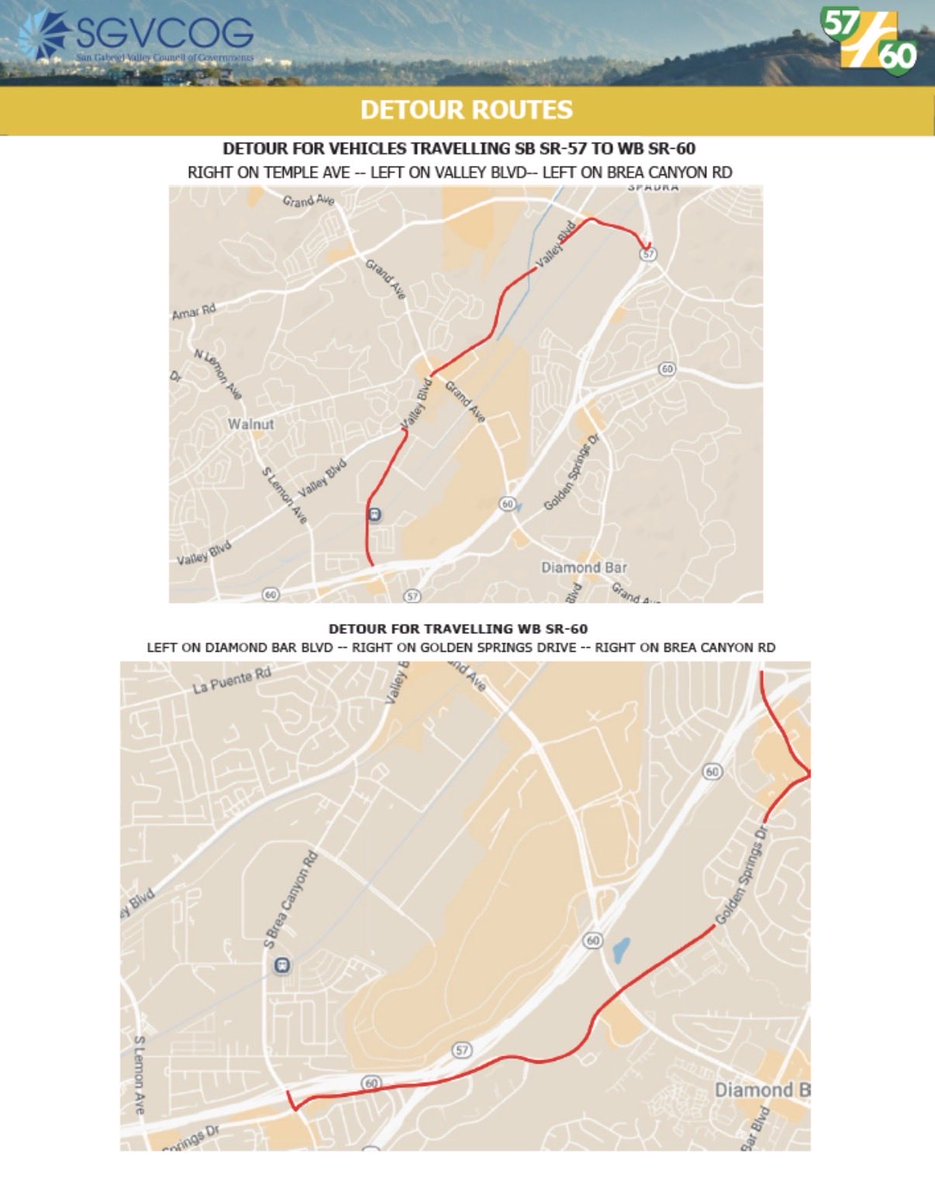 SR 57/60 Confluence Chokepoint Relief Project tweet media