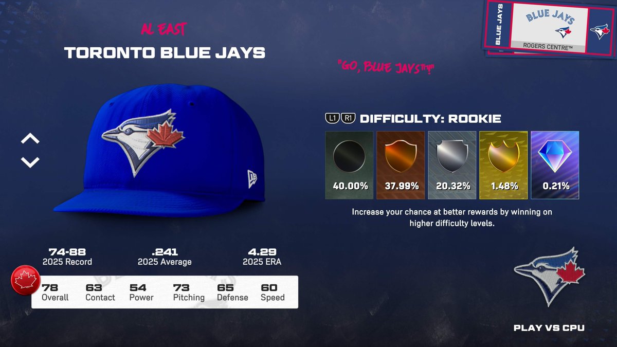 JansenIsKing's tweet photo. @MLBTheShow Thats 2024 record not 2025 lmao https://t.co/oBFxnBXVN9