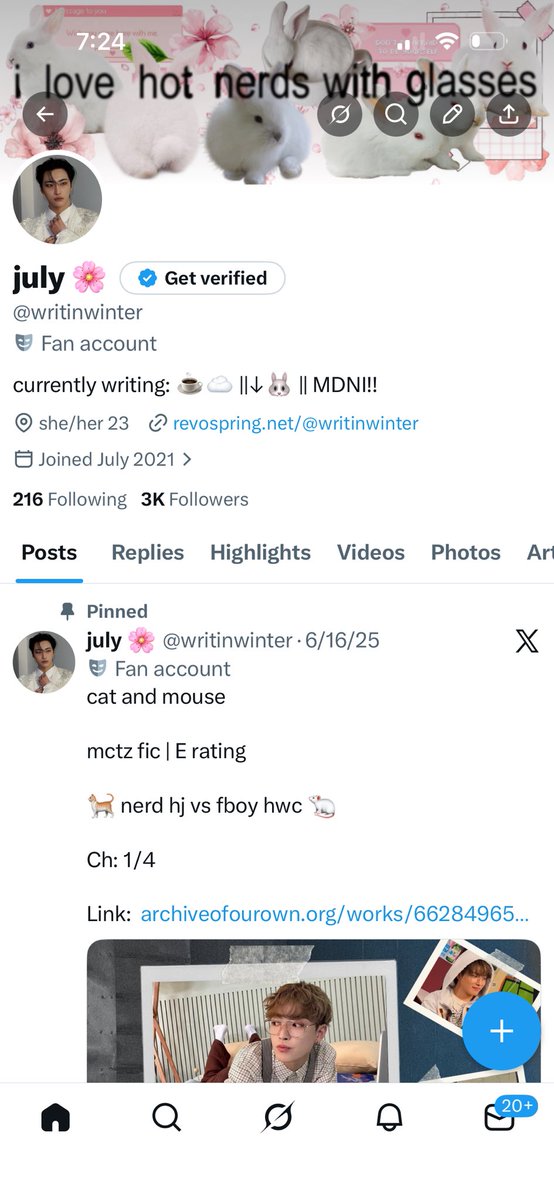 july 🌸 tweet media