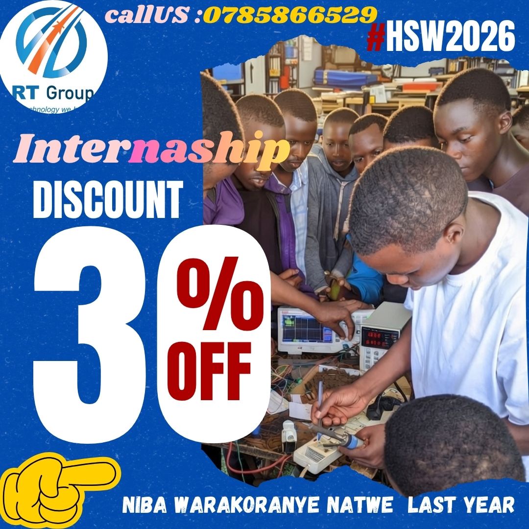 rtgroup_rw's tweet photo. 🔥 Loyalty deserves rewards!
All last year’s students get 30% DISCOUNT on this internship 💼✨
Upgrade your skills. Level up your future. https://t.co/OwHxz7fFc2