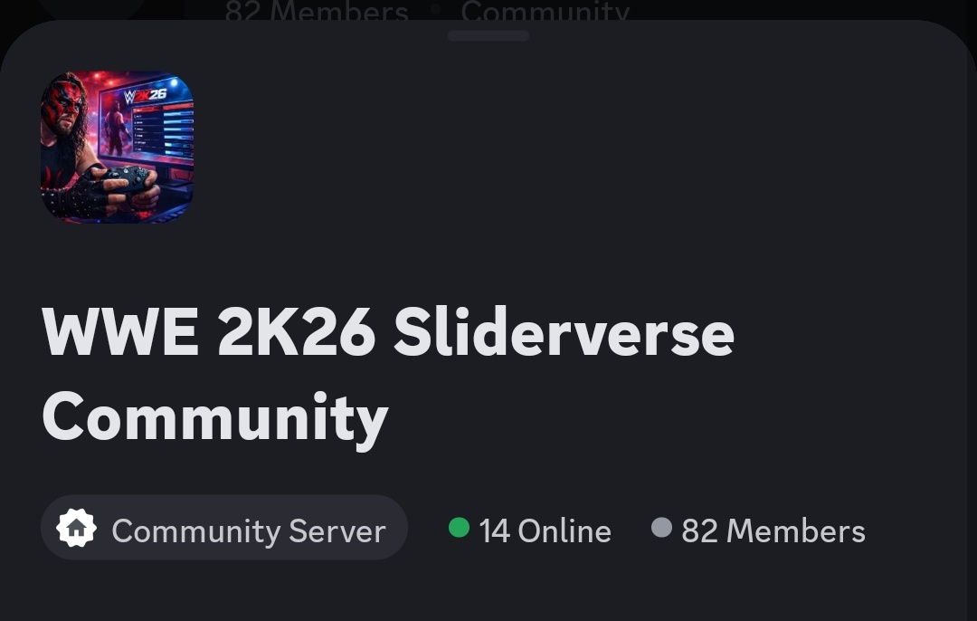 WWE 2K26 Slider Specialist tweet media