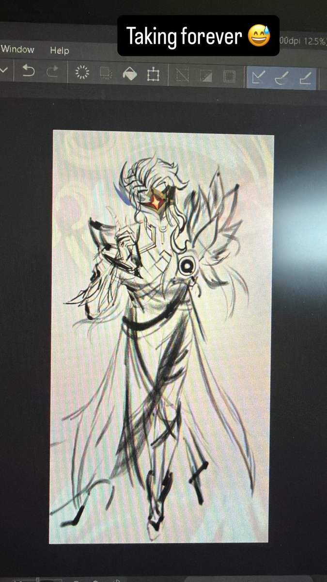 Drawing him took extra 20 years of my life expectancy