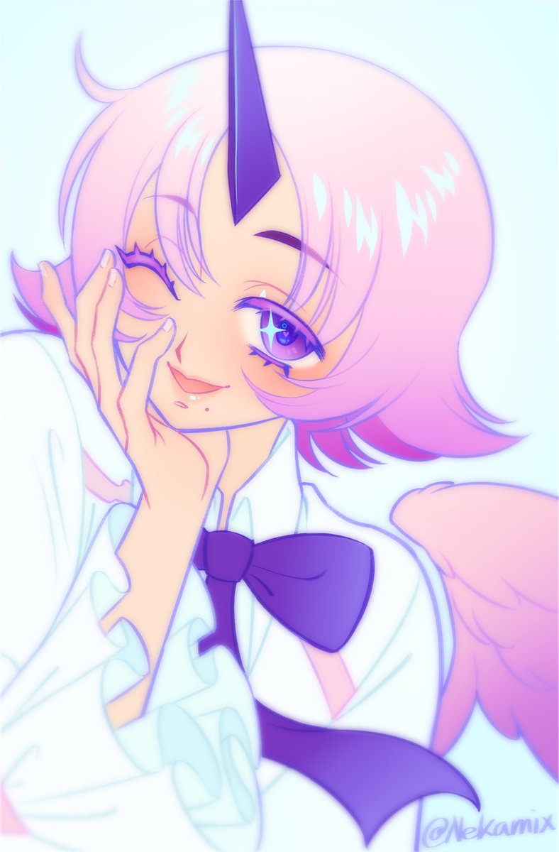 nekamixed's tweet photo. For cutiepie @tempochariot 🫰💜
#tempestry https://t.co/FUuuE86Dsp