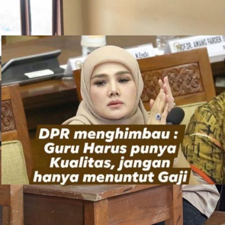 asboediono_id's tweet photo. Anggota Dewan ini Asal Bunyi dirinya sendiri tidak berkualitas - dia lupa bahwa Guru adalah Pribadi yang membentuk para Muridnya agar bisa membaca, menulis dan mampu mengenali ilmu Pengetahuan, kemampuan mendidik itulah merupakan Kualitas bukan asal mangap seperti kamu #hening https://t.co/IVViLiZEaj