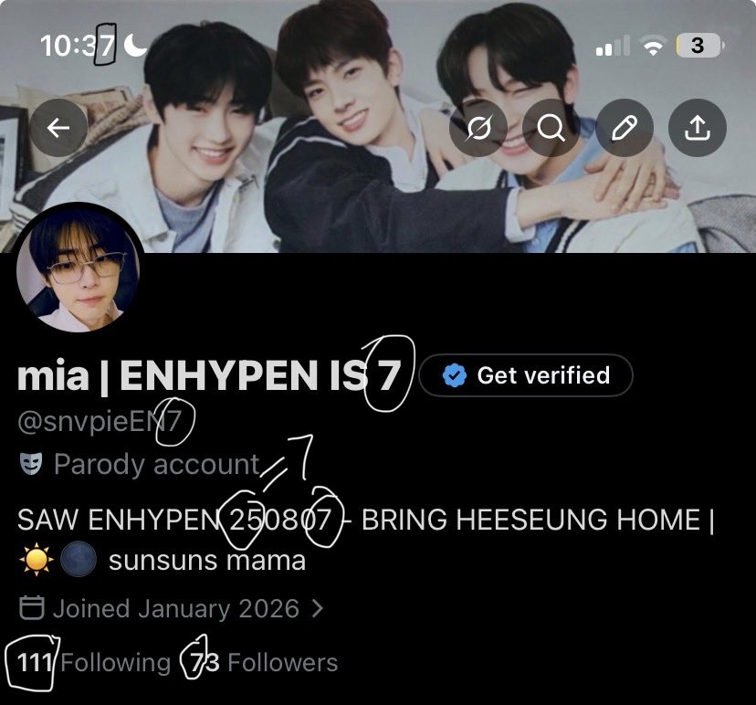 mia | ENHYPEN IS 7 tweet media