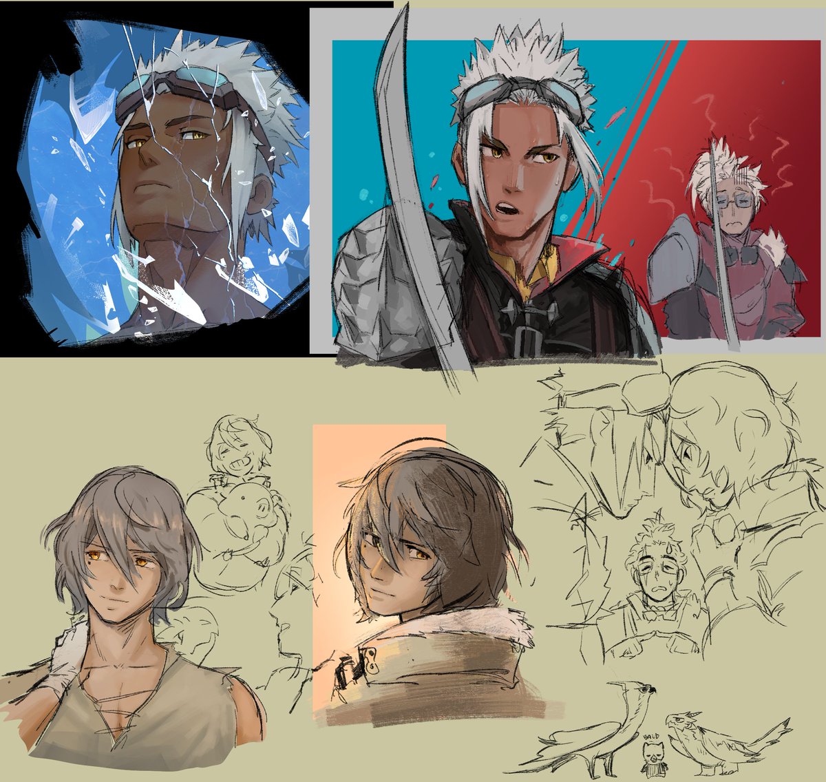 PLOOT!!//comms CLOSED !! :o (3/3)🤧!!! tweet media