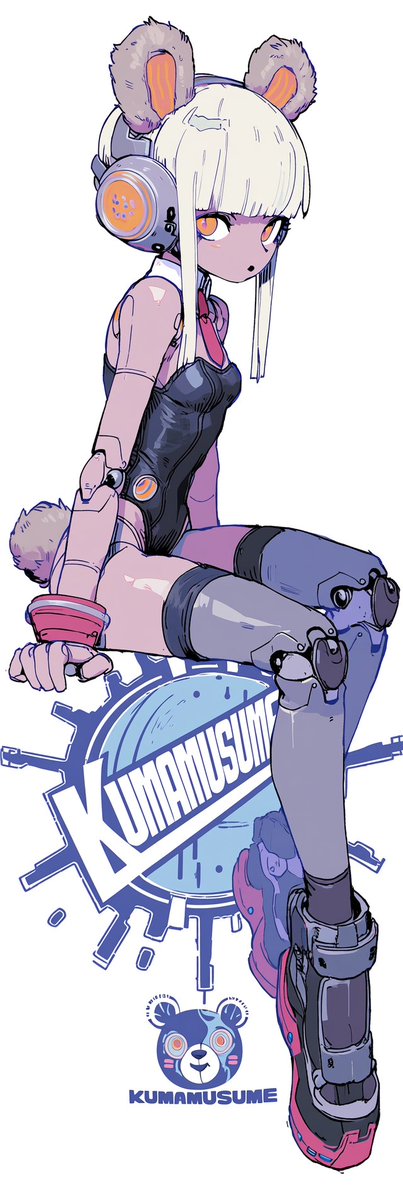 KcraftAIart's tweet image. Good morning.
Bear-roid Girl
KUMAMUSUME