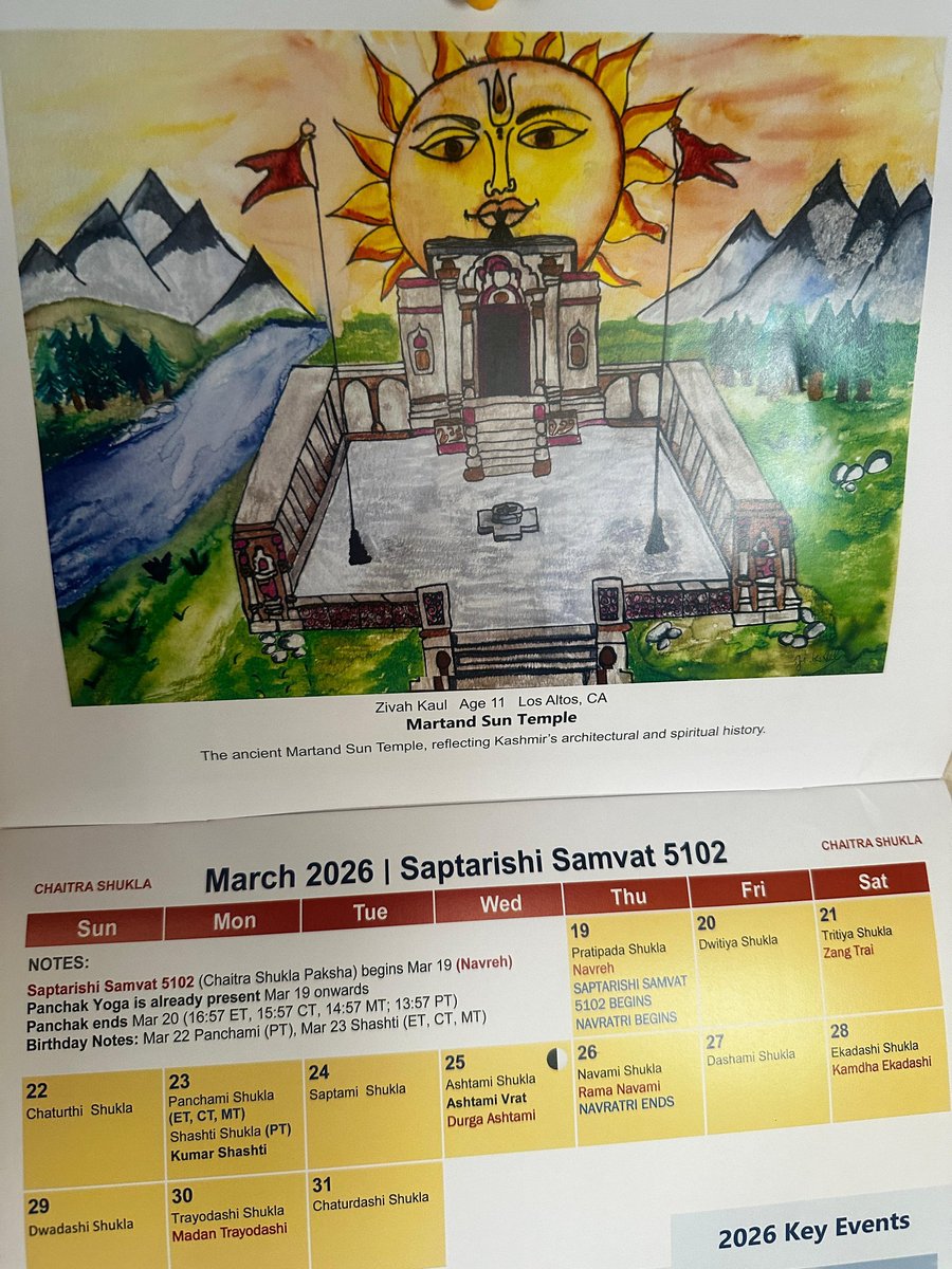 AimaashokAima's tweet photo. Zivah's art work part of KOA koshur Calender ! https://t.co/fjoLJZfEtZ