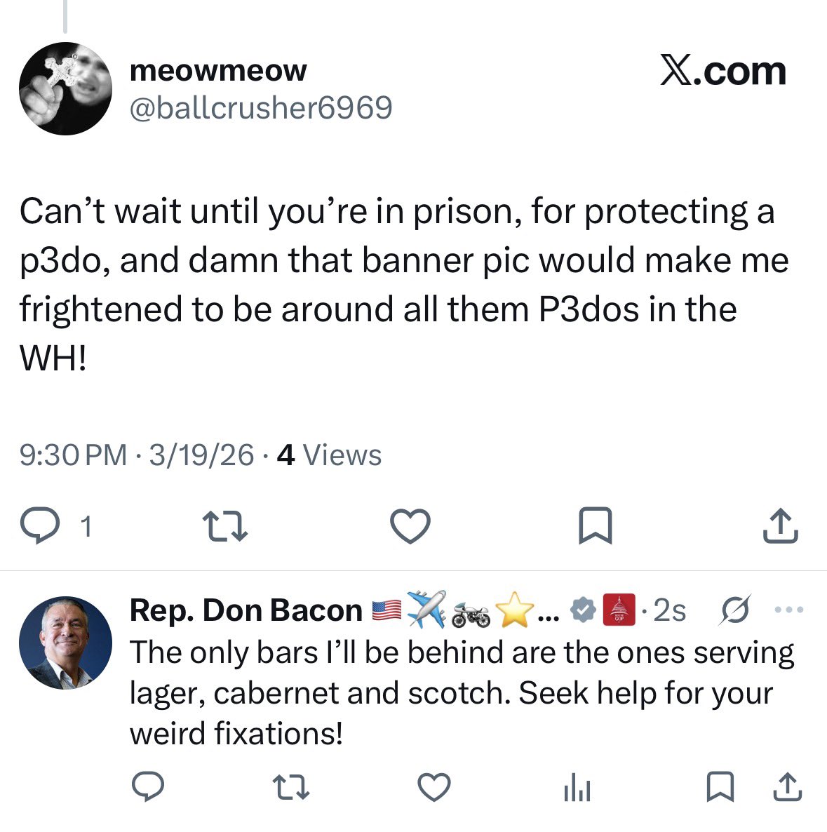 Rep. Don Bacon 🇺🇸✈️🏍️⭐️🎖️ tweet media