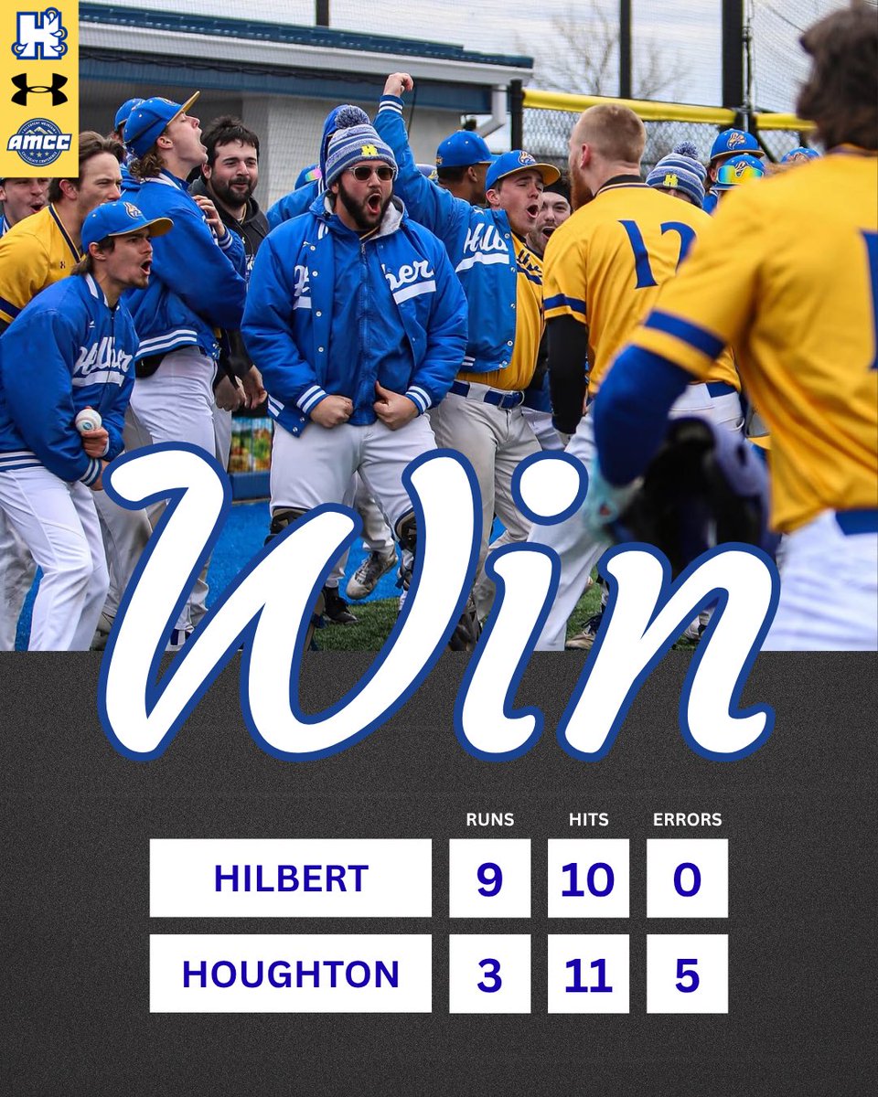 Hilbert College Baseball tweet media