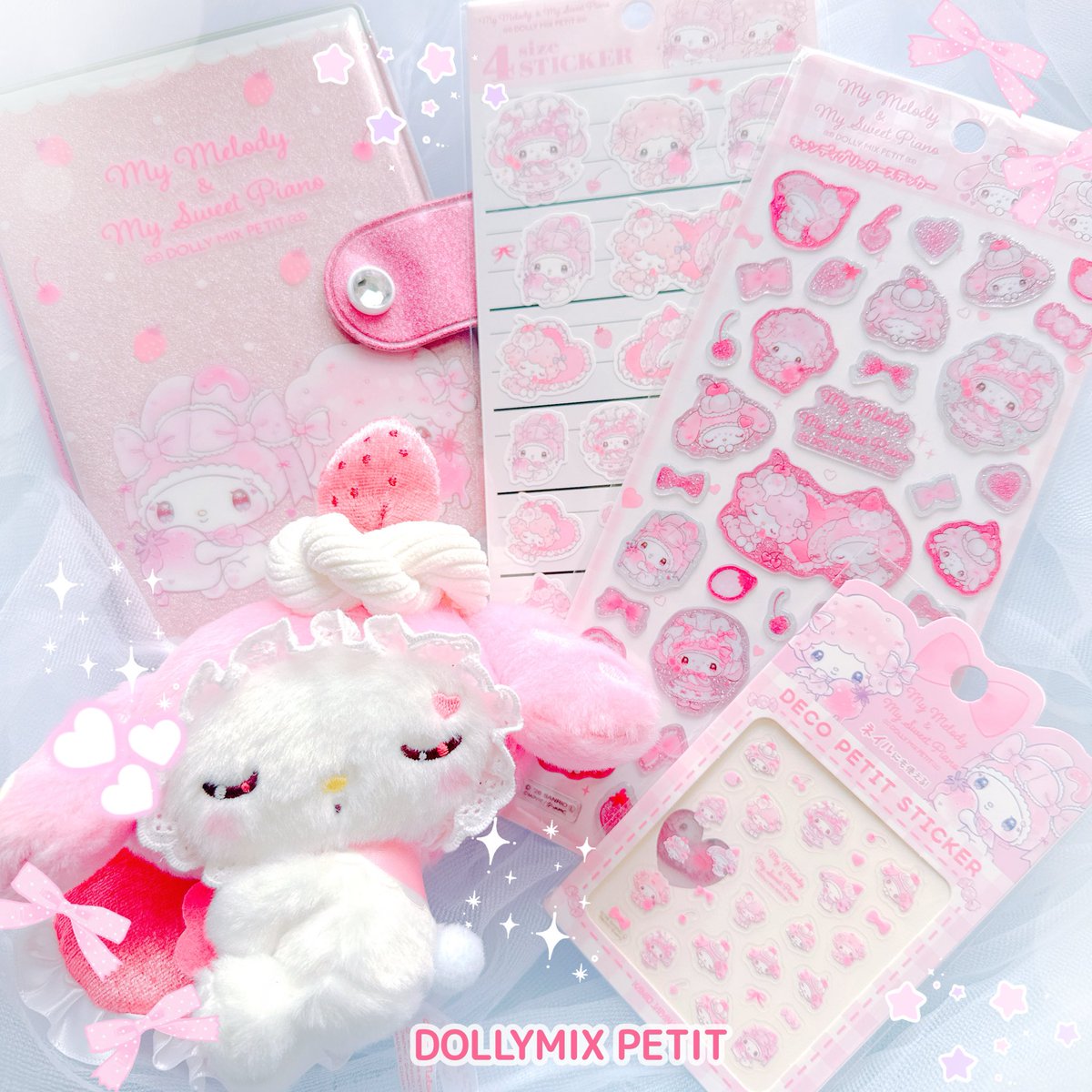 🎀DOLLYMIX PETIT🎀
⑅∙˚┈┈┈┈┈┈┈┈┈┈┈┈˚∙⑅
と〜ってもかわいく作って頂きました🍓💕
ホイップの再現が天才的…かわいい🪽
この他にもたくさんグッズありますのでぜひによろしくお願いします♡ྀི ˖
⑅∙˚┈┈┈┈┈┈┈┈┈┈┈┈˚∙⑅
#サンリオ　#サンリオキャラクターズ