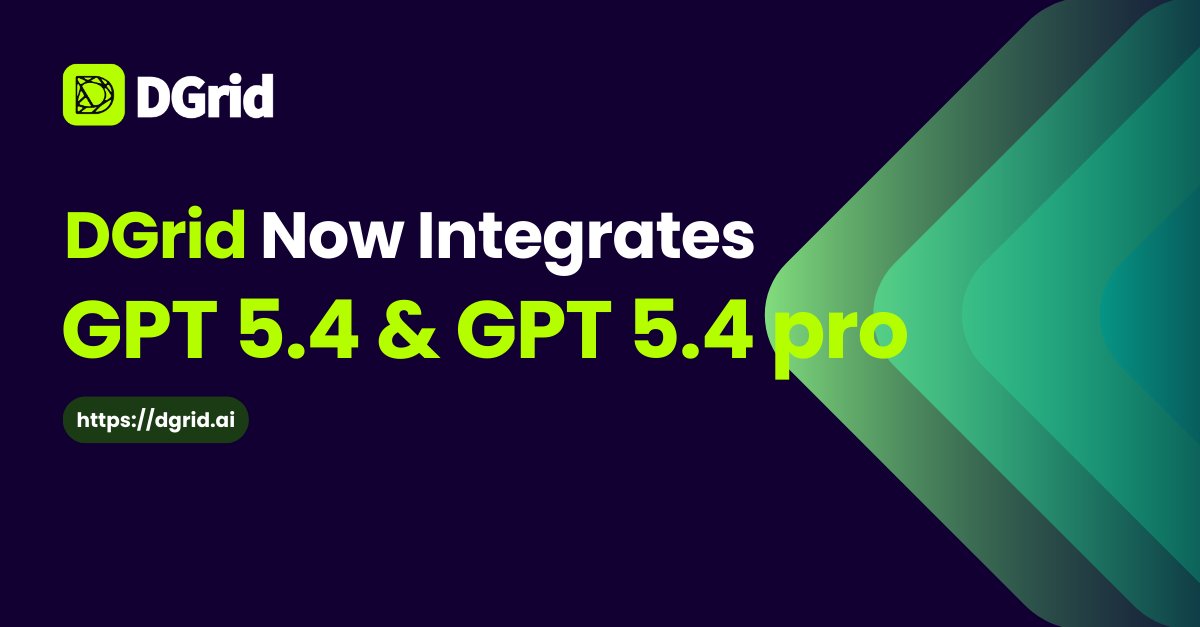 DGrid AI tweet media