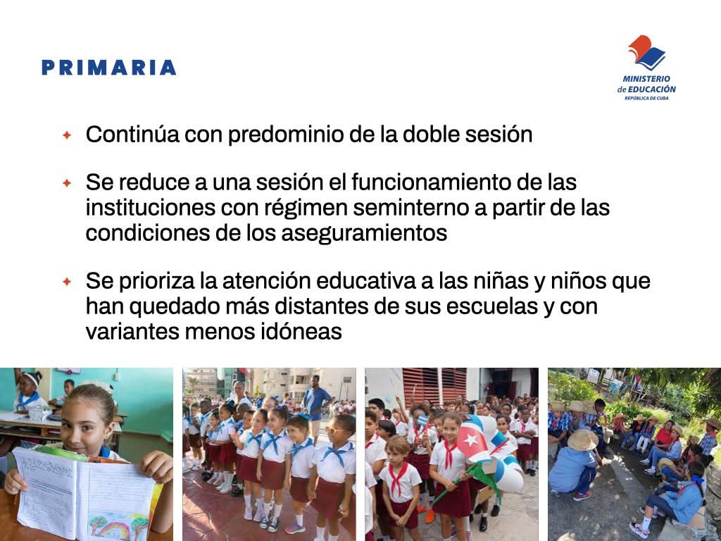 Este jueves en el espacio  Mesa Redonda, la Ministra de Educación, informó sobre la implementación en el país, de las acciones del sistema educativo cubano para enfrentar la situación derivada del bloqueo de combustible y la política agresiva del gobierno de EE.UU
(Parte 4)