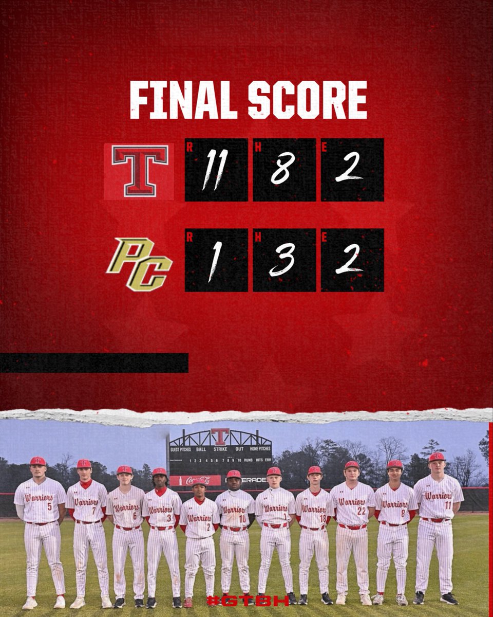 Thompson Warrior Baseball tweet media