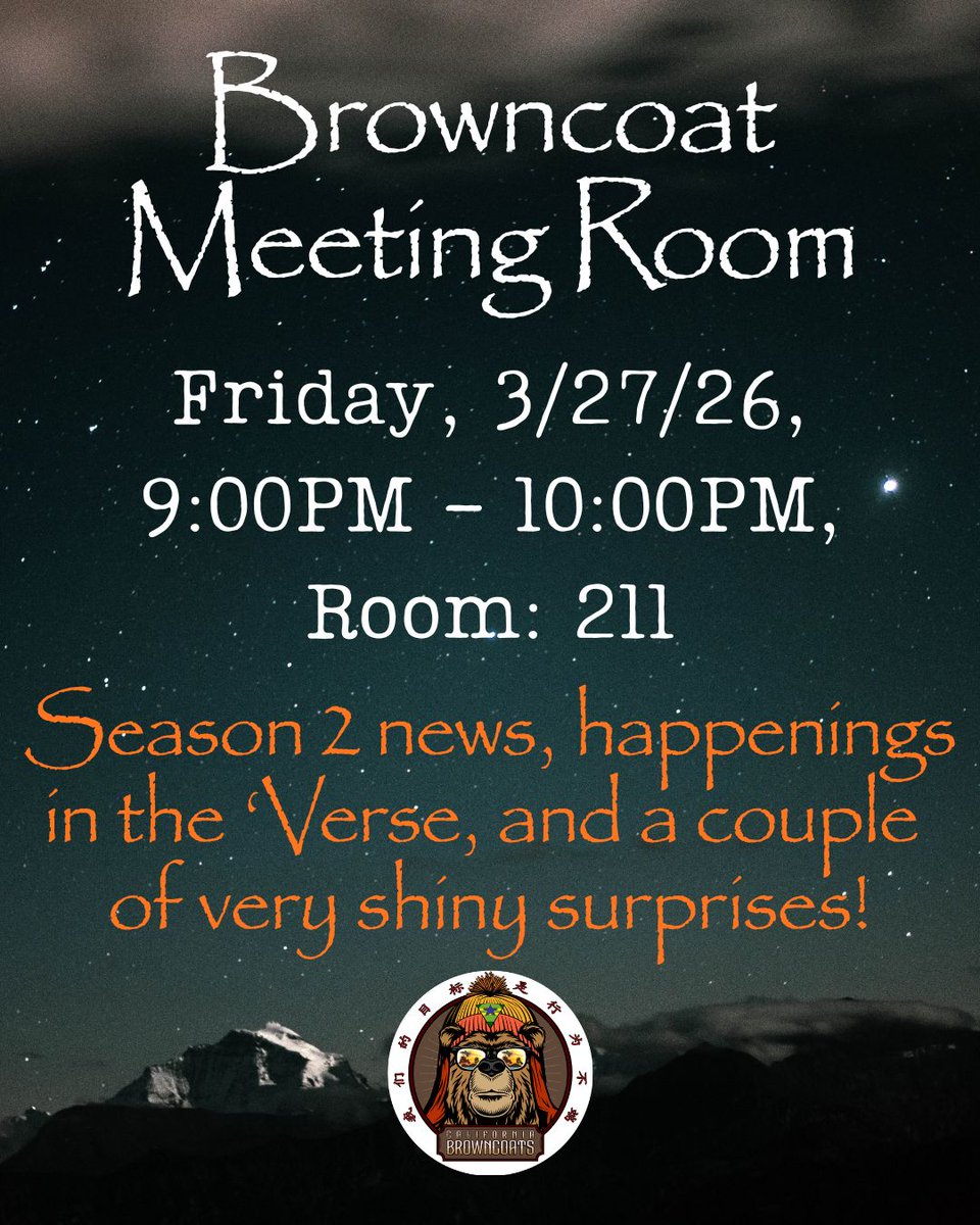 California Browncoats: WonderCon booth #889 tweet media