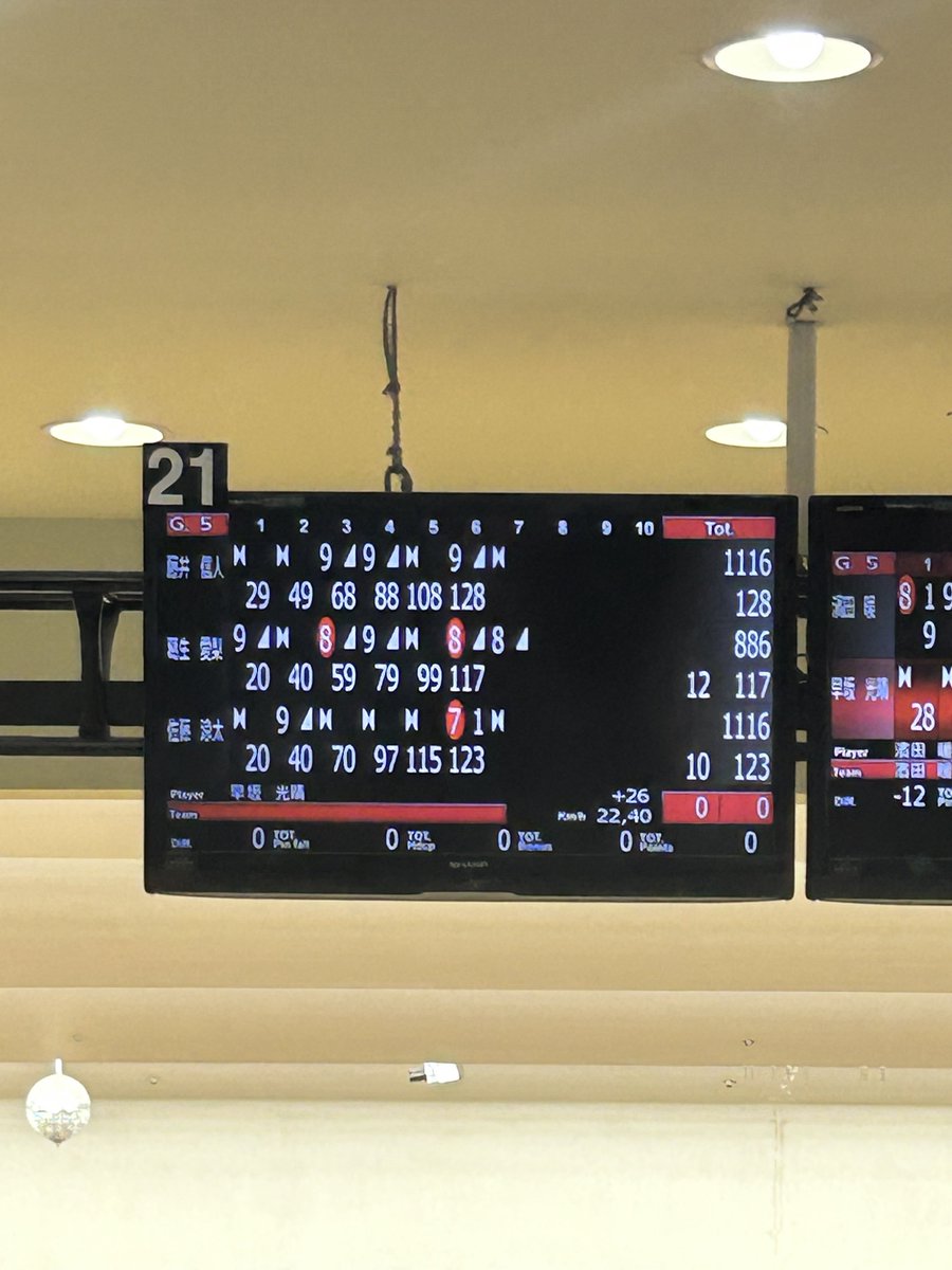 ha_bowling's tweet photo. @Rico19807546 ジュニアと同じBOXで投げてます！ https://t.co/n2PaGfR8R7