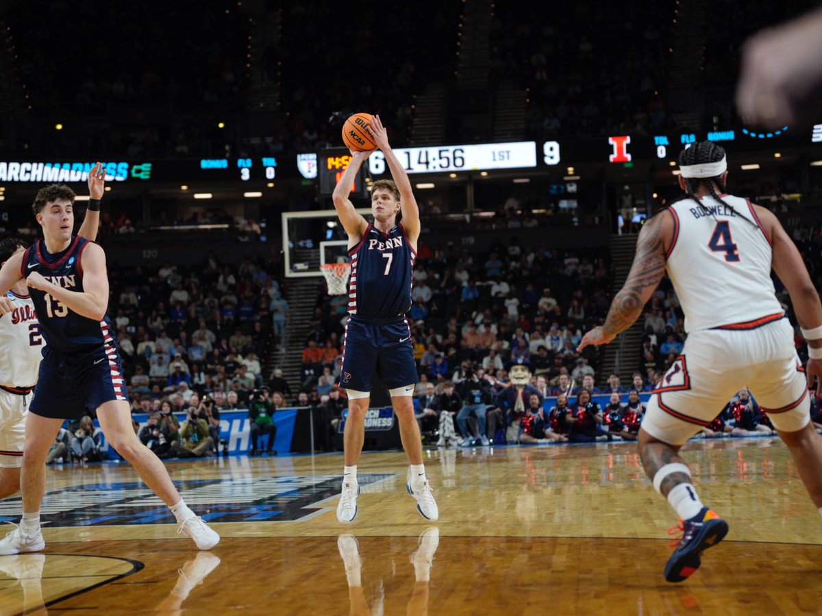 Penn Men's Basketball tweet media