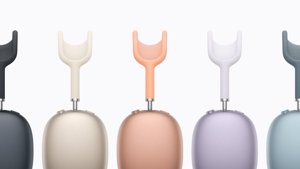 TechWAaron's tweet photo. Apple announced the AirPods Max 2 with the same sleek design but packed with upgrades: 

- 🚀 New H2 Chip
- 🔇 1.5x Better Noise Cancellation
- 🌐 Cool new features like Live Translation, Adaptive Audio, and Conversation Awareness

Upgrade your listening experience today!

#Apple https://t.co/5iQvjzOqAu