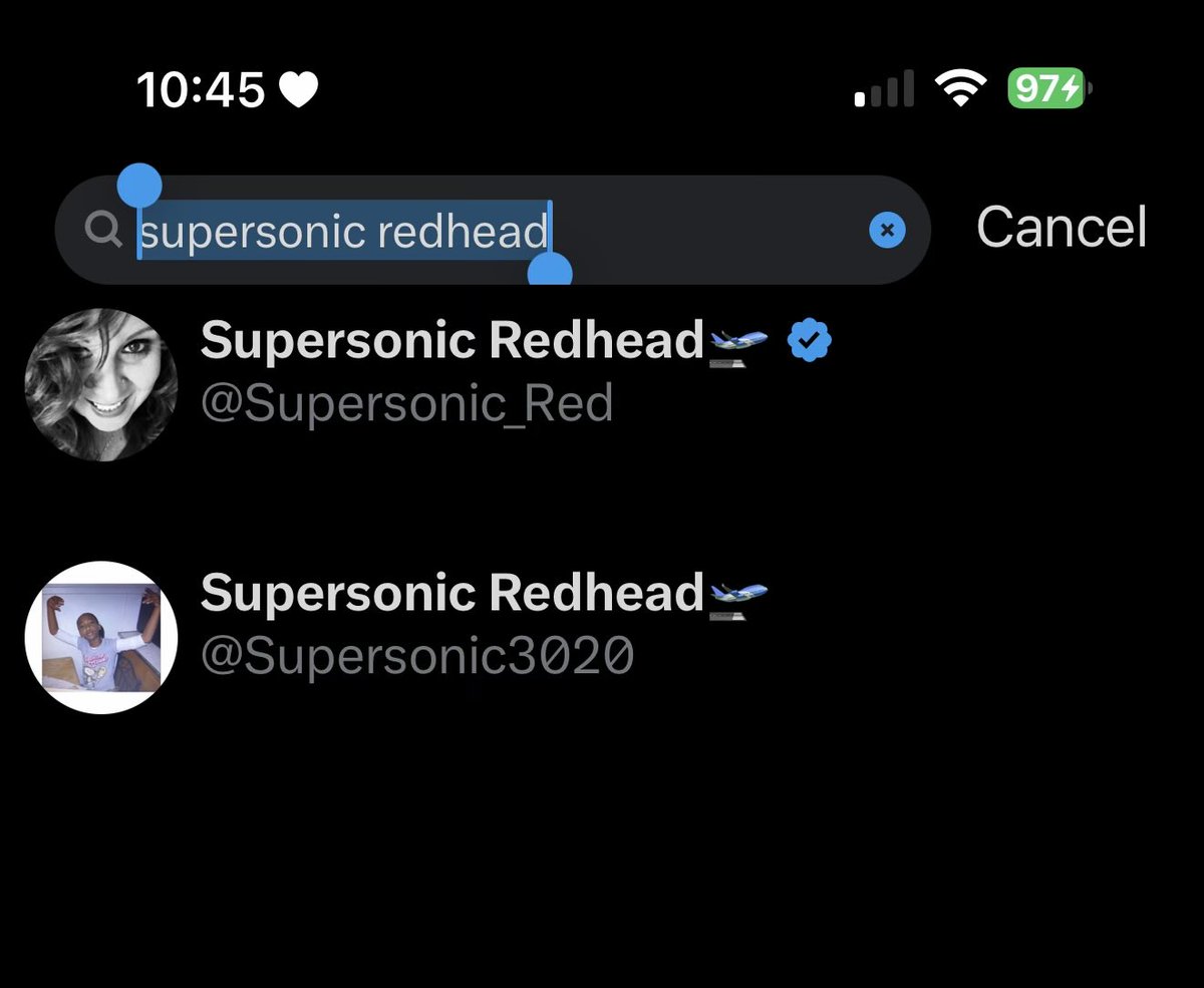 Supersonic Redhead🛫 tweet media