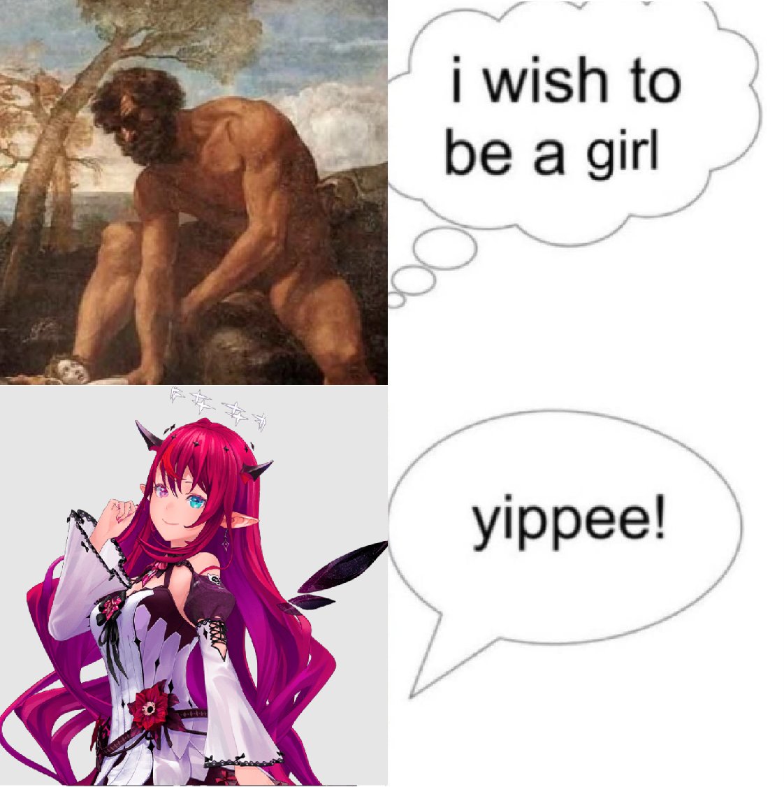 RerumFalse's tweet image. A nephilim according to the Bible 👀
#IRyS #IRySart