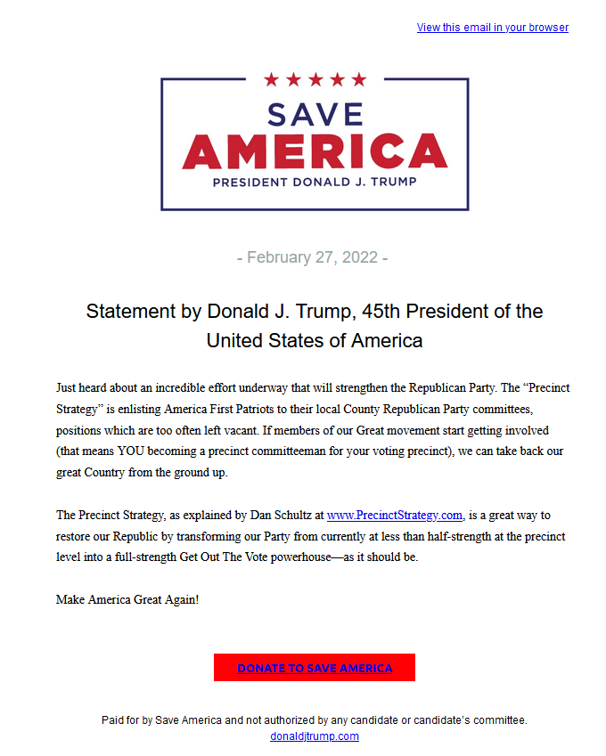 Precinct Strategy 2 get Common Sense Election Laws tweet media