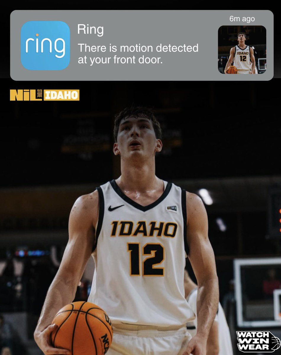 IdahoNILStore's tweet photo. Rasmussen racking up points 🏀 https://t.co/qQdMlLnsgP