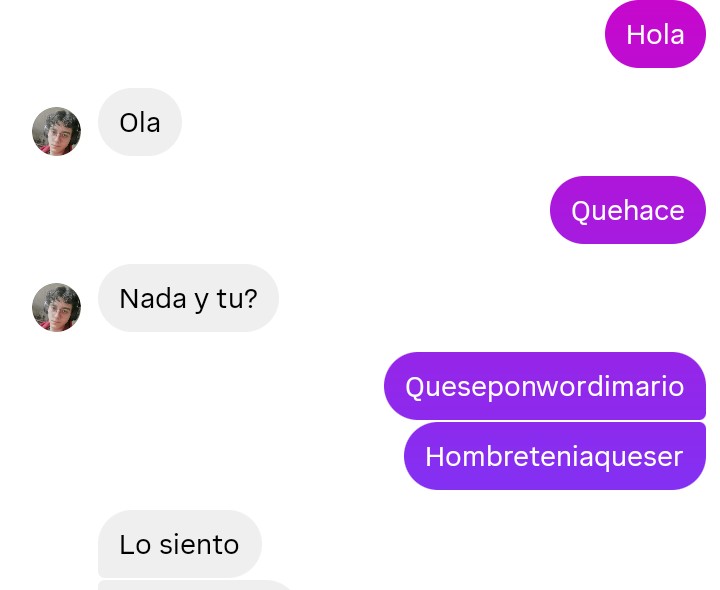 FuRonalGonzales's tweet photo. Tomado mucha confianza y muy rápido, con los días empezaron “bromas” desubicadas, y al inicio yo me quejaba, pero él invalidaba mi disgusto (en dicha conversación antes del “nada y tú ” él había puesto: corriéndome la pana y tú?” para posteriormente eliminarlo) https://t.co/wlJRYOl4dX