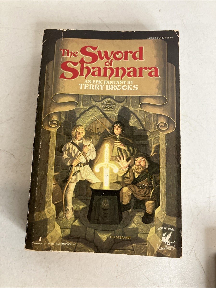 davebanthony's tweet photo. About to attempt to read this again! 3rd times a charm! I struggle because it reads too derivative, but I hear the sequel is great #shannara https://t.co/EC6chA0OKA