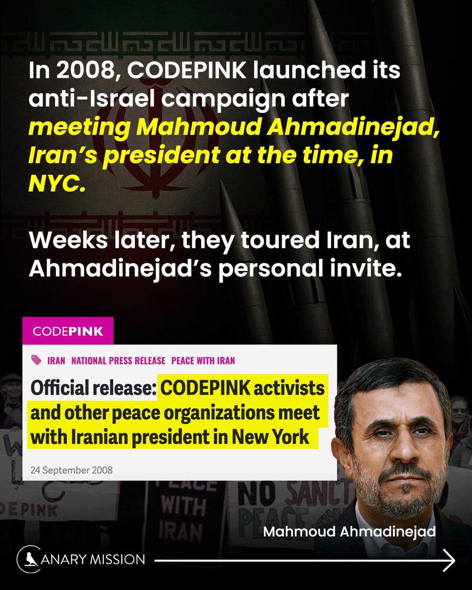 Canary Mission tweet media