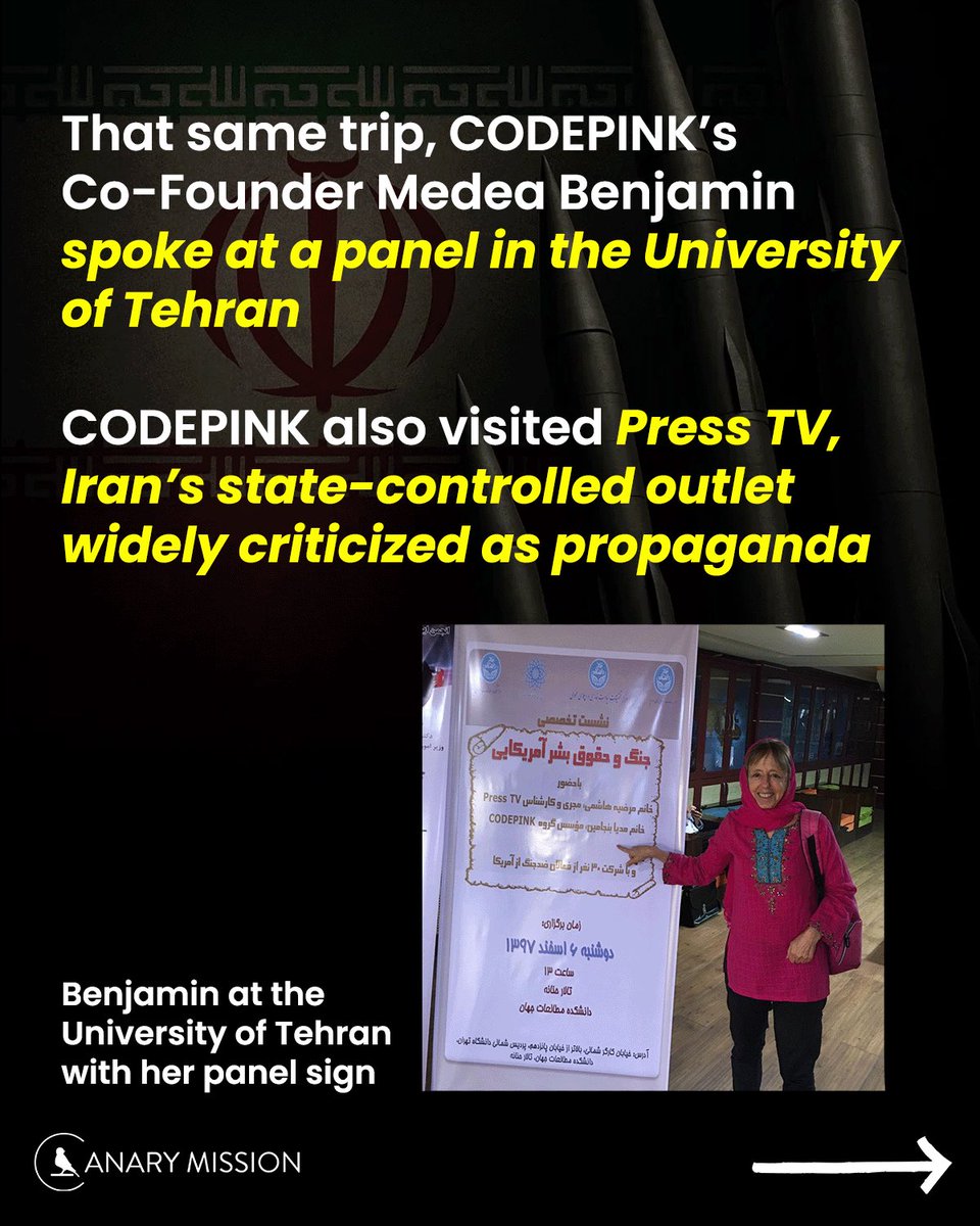 Canary Mission tweet media