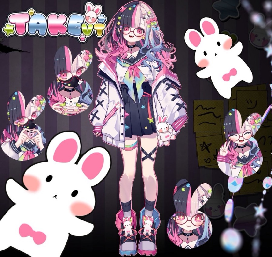 TakeVT🔪🌈 VTUBER🔪🌈Debut LIVE Donothon! tweet media