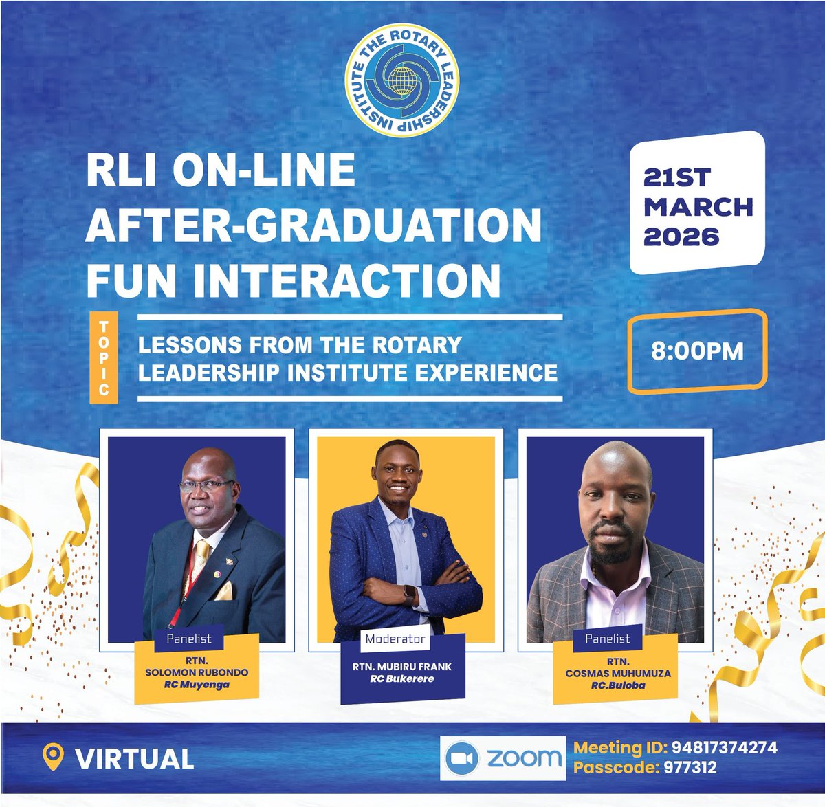 The Rotary Leadership Institute Ug tweet media