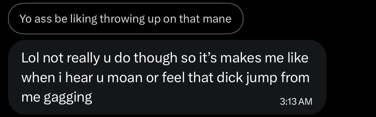 iiiandWi's tweet photo. Anyone Ever Masturbate to Messages⁉️😩💦

Drop Yours in the Comments‼️
#Chudia https://t.co/nDIcaiyv5U