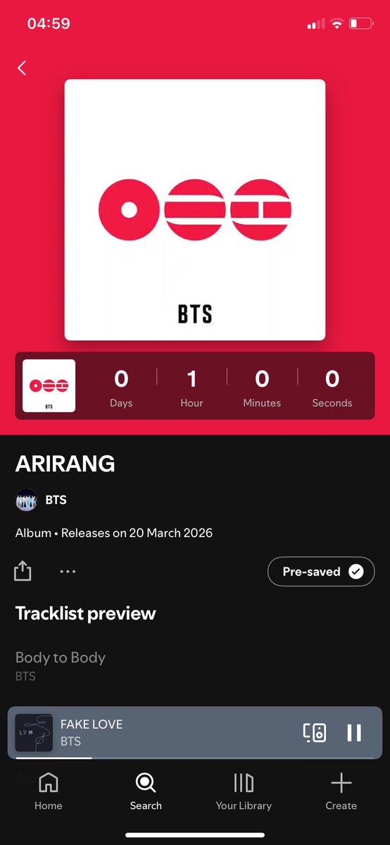 BTS SA CHART ACCOUNT ⁷ ARIRANG tweet media